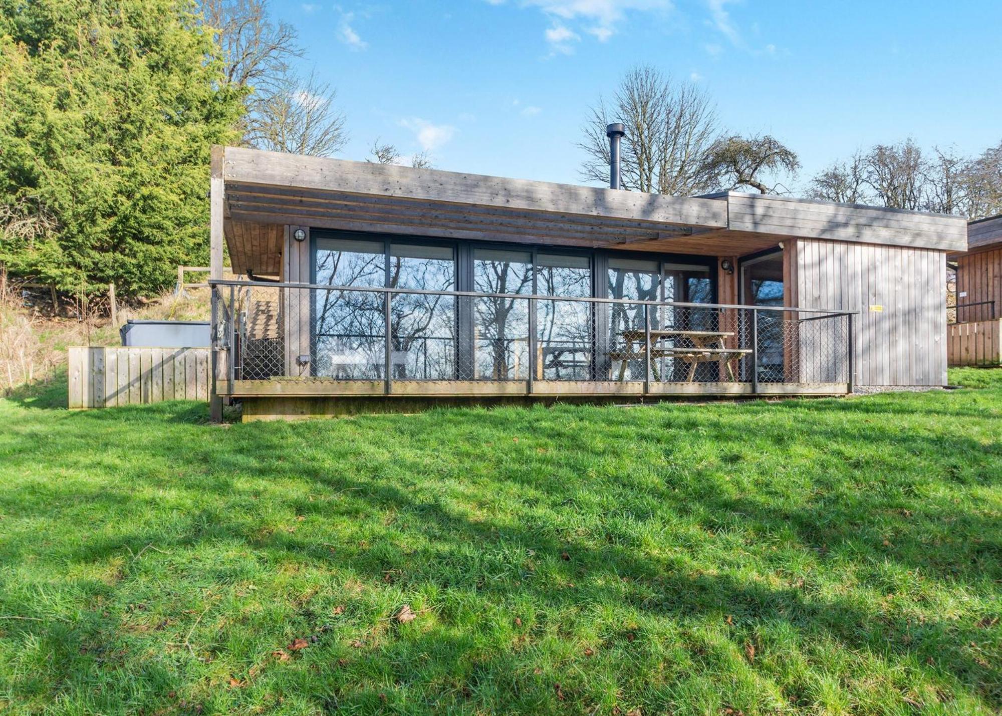Whispering Waters Teesdale Lodges Gainford Exteriör bild