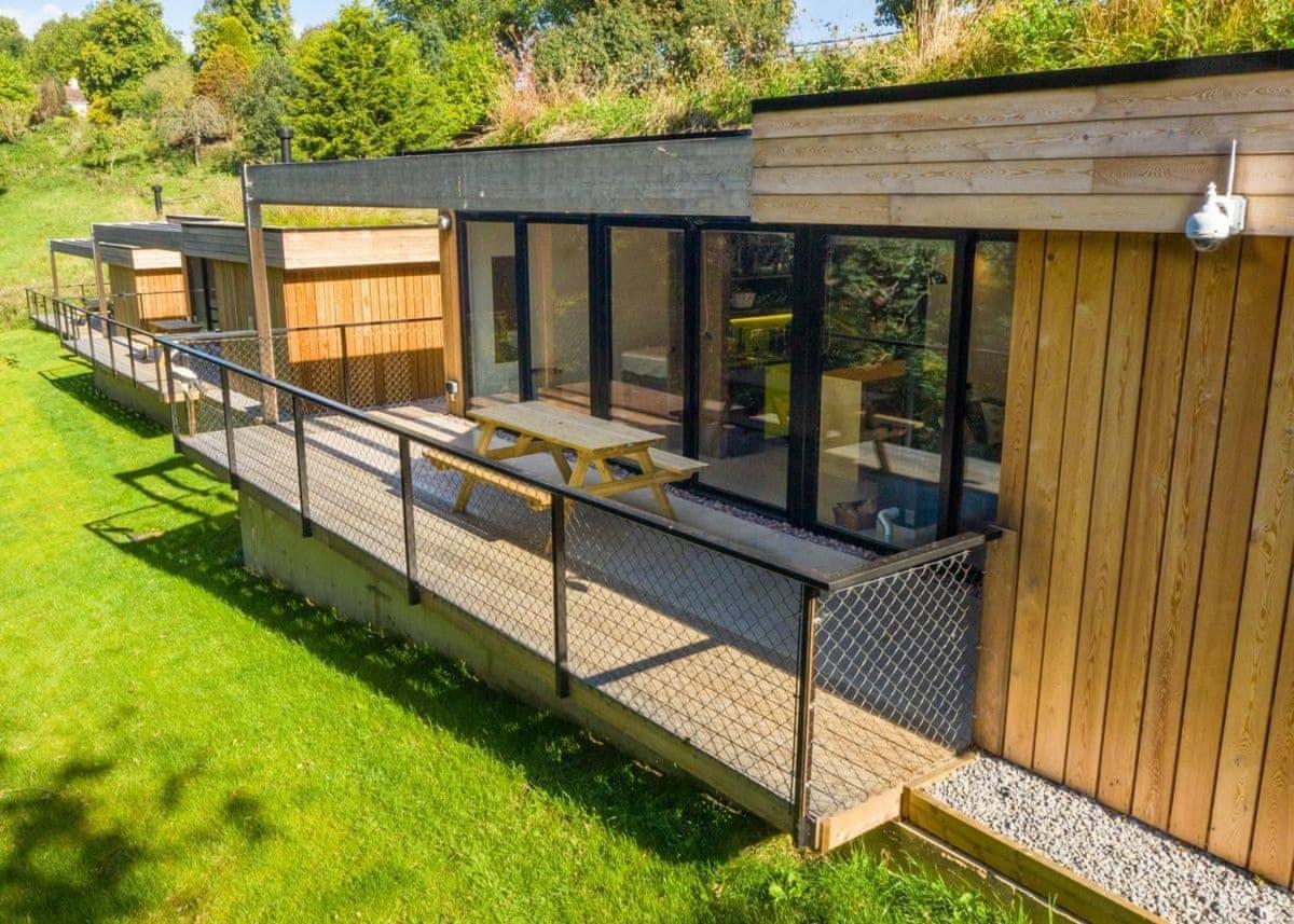 Whispering Waters Teesdale Lodges Gainford Exteriör bild