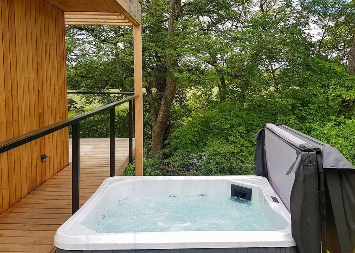 Whispering Waters Teesdale Lodges Gainford Exteriör bild